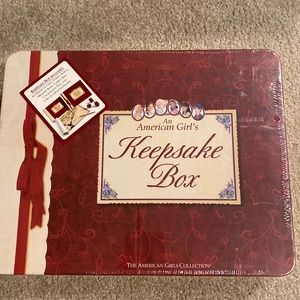 NWT Vintage Pleasant Company American Girl Keepsake Box
